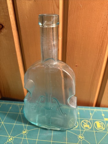Vintage violin bottle - vintage, 8”